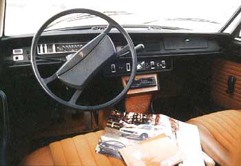 comfortable interior with full instrumentation (this is the basic model!)