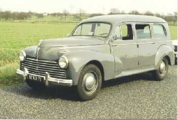 203 Commerciale with french number plates