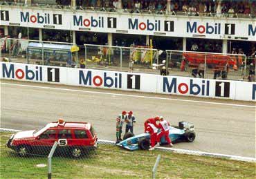 Bad luck for sympathetic Alex Wurz