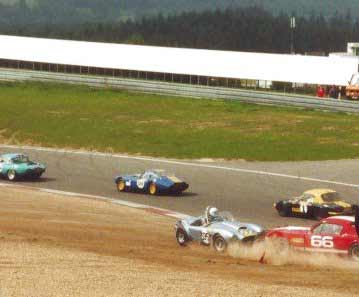 Common scene in the N&uuml;rburgring's Castrol-S