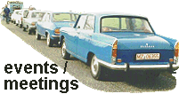 Part of the fun: classic car meetings